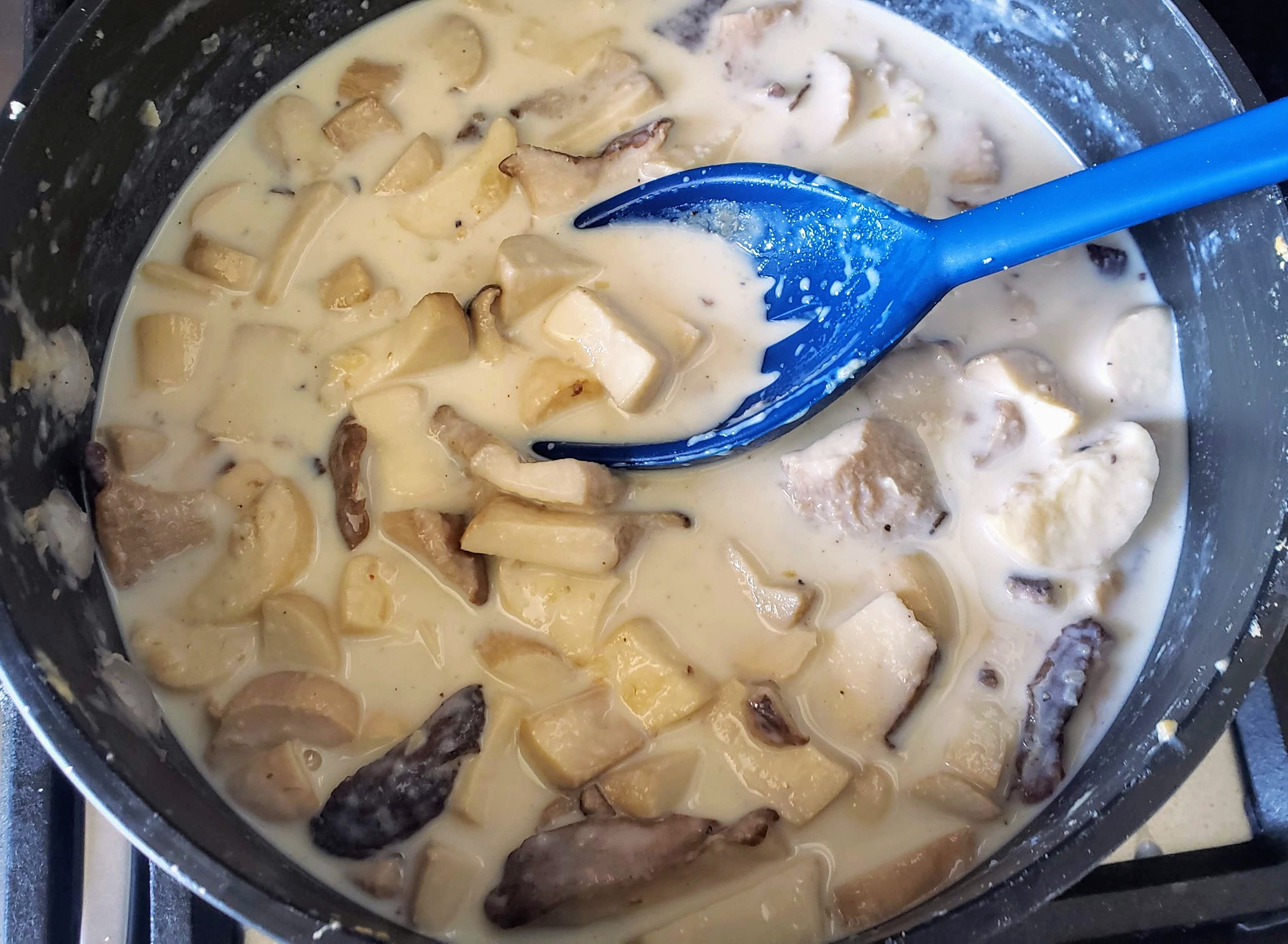 Mushroom Béchamel Anju's Table