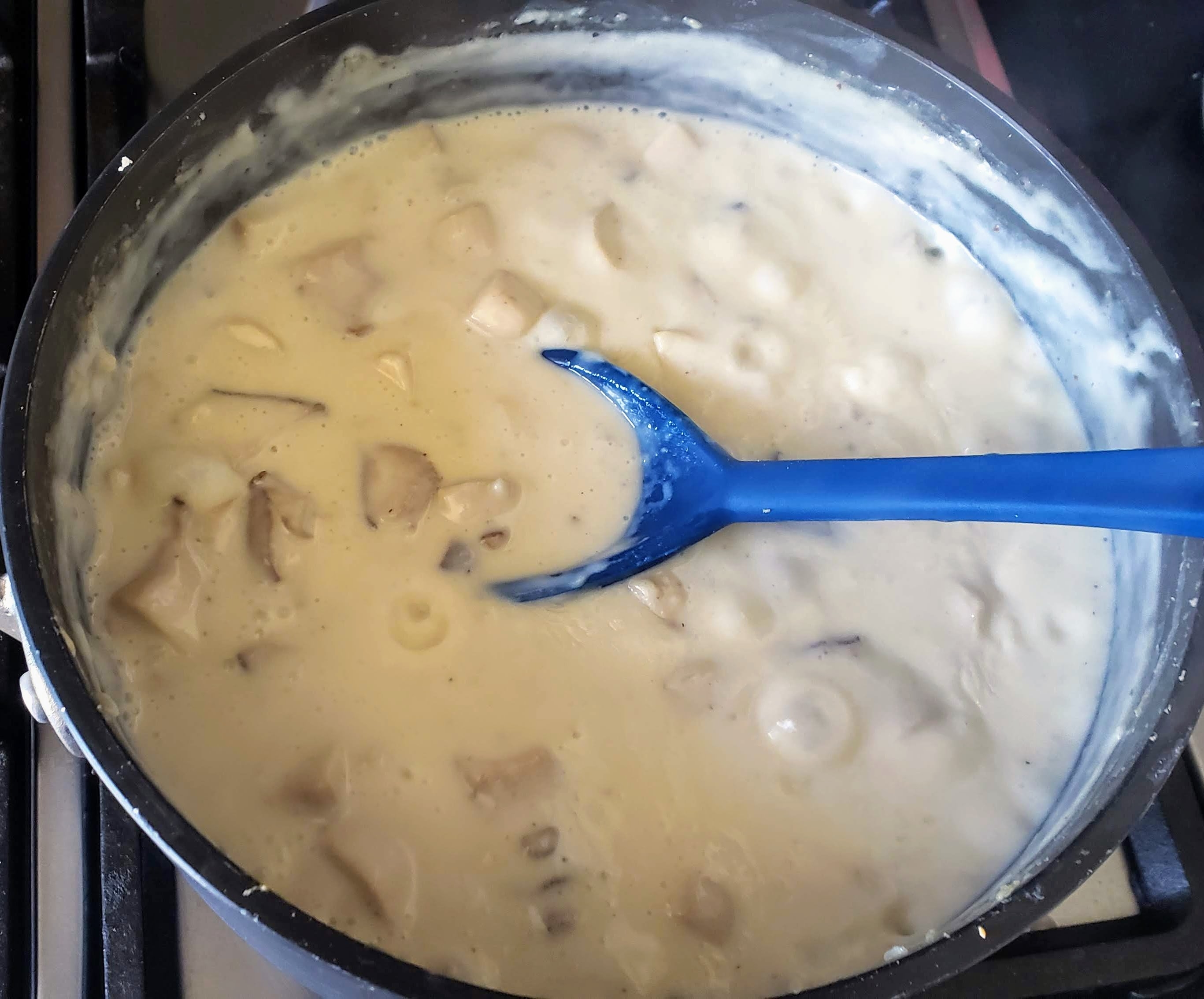 Mushroom Béchamel Anju's Table